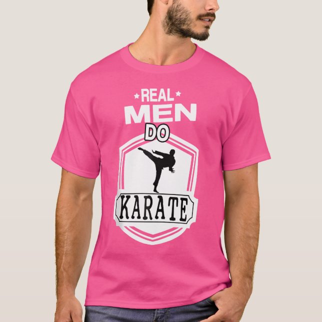 Karate Uniform - Real Manar Do Karate - Karate Sch T Shirt (Framsida)