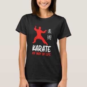 Karate Uniform to Match Karate Byxor & Karate Bält T Shirt
