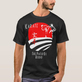 Karate Väg i Budo, samurai martialkonst T Shirt