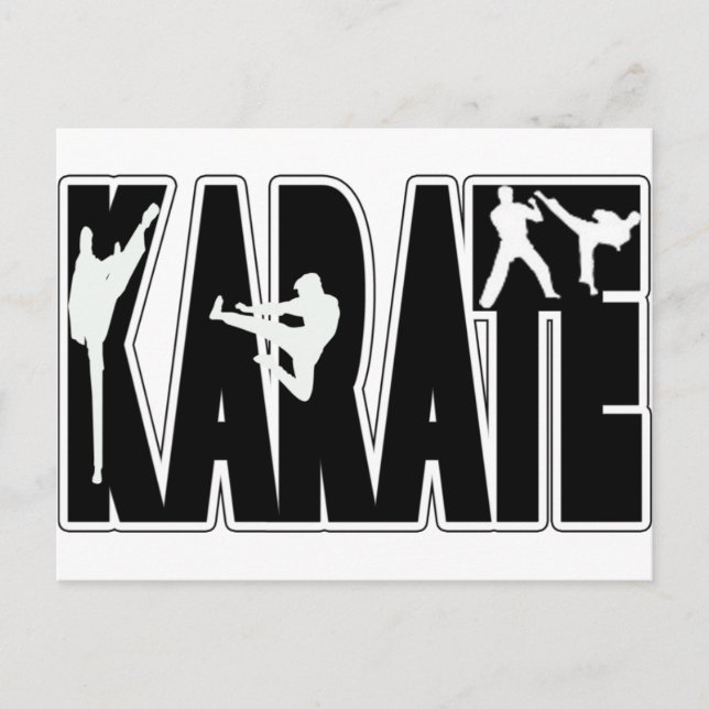 KARATE VYKORT (Framsida)
