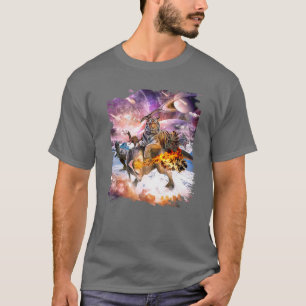 Karate Yin Yang Tiger Dragon T Shirt