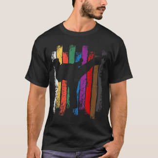 Karatebältesfärger Silhuett T Shirt