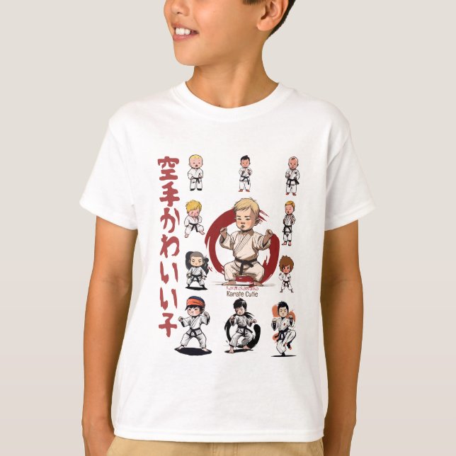 Karatebarn T Shirt (Framsida)