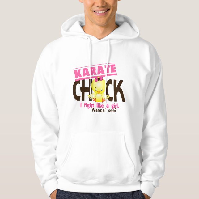 Karatechick 1 sweatshirt (Framsida)