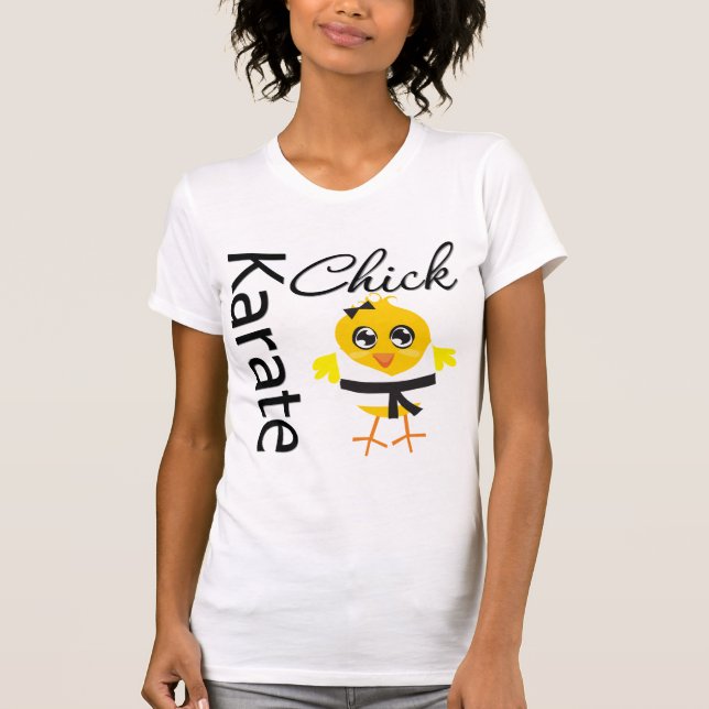 Karatechick T-shirt (Framsida)