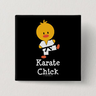 Karatechicken knäppas knapp