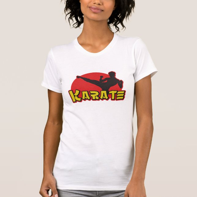 KaratedamTshirt T-shirt (Framsida)