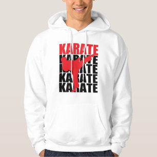 KarateHoodie Sweatshirt Med Luva
