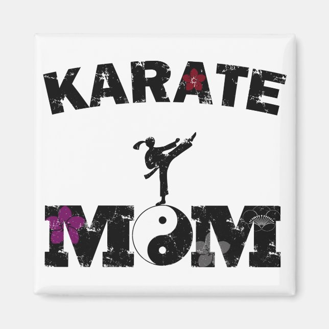 KarateMAMMA Magnet (Framsidan)
