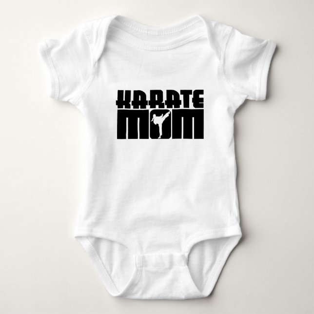 Karatemamma T Shirt (Framsida)