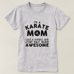 Karatemammavintage (svarten) tee shirt