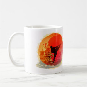 karatemanmugg kaffemugg