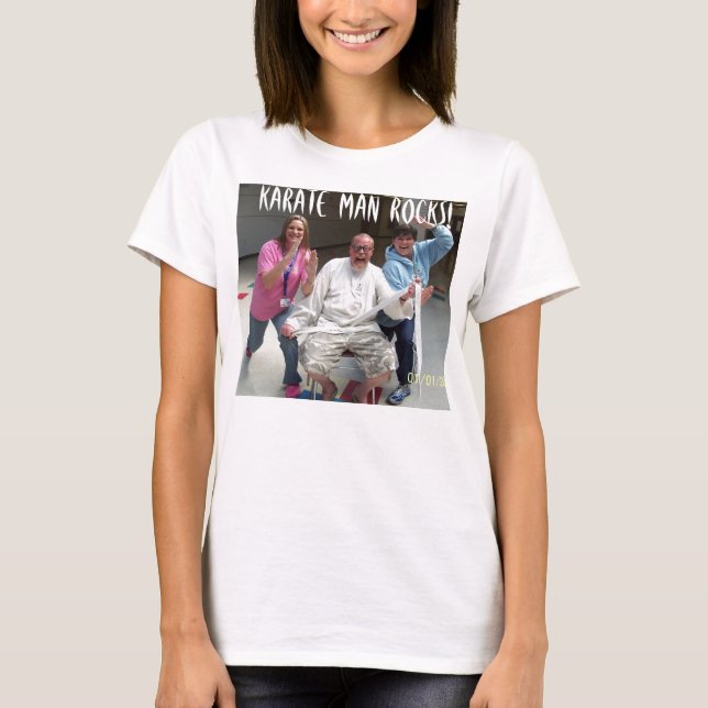 KARATEMANSTENAR! T-SHIRT (Framsida)