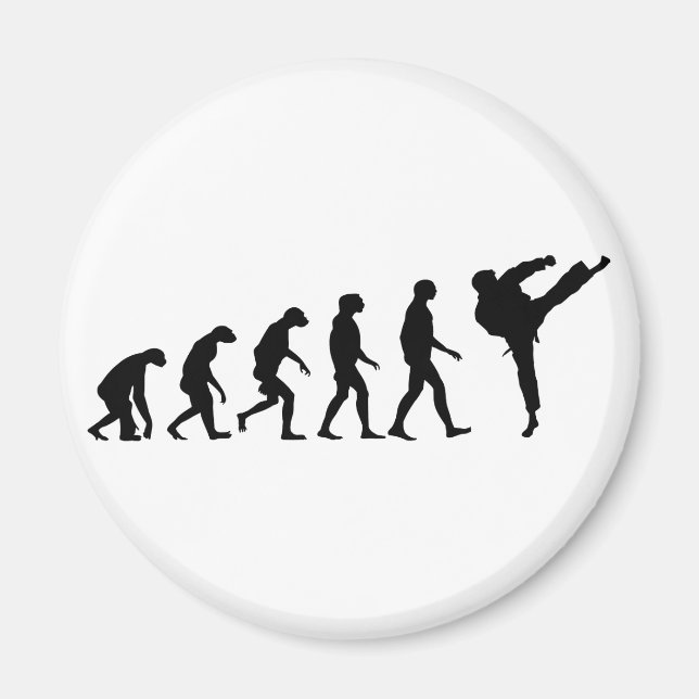 Karatens utveckling magnet (Framsidan)