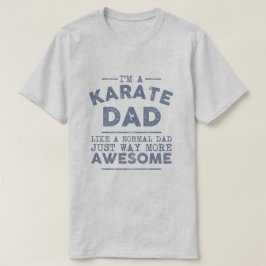 Karatepappavintage (blått) t shirt