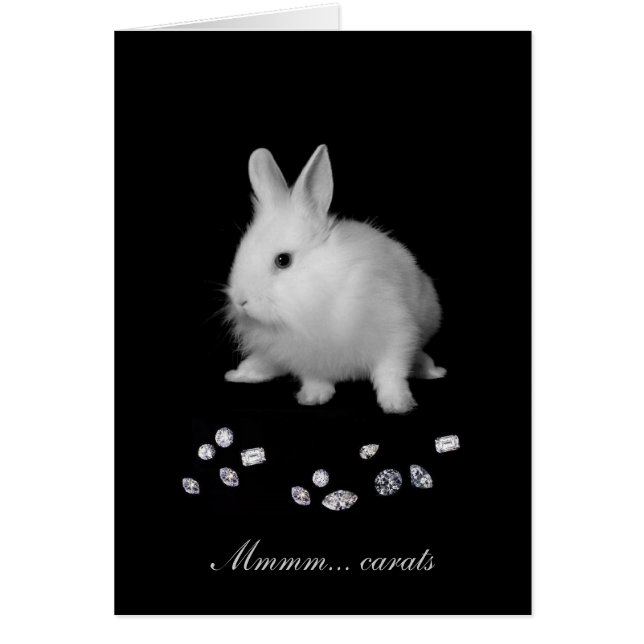 "… Karater Mmmm ", Hälsningskort (Framsidan)