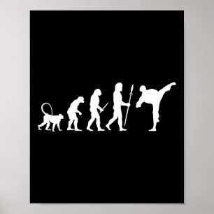 Karates Utveckling Poster