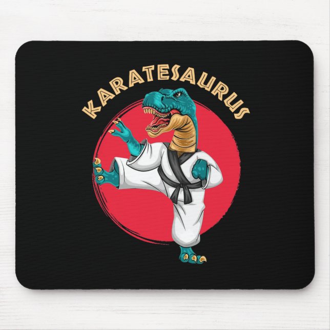 Karatesaurus Funny Karate Dinosaur  Musmatta (Framsidan)