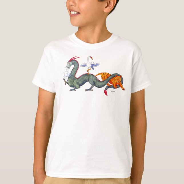 Karateskjortor för barn t-shirt (Framsida)