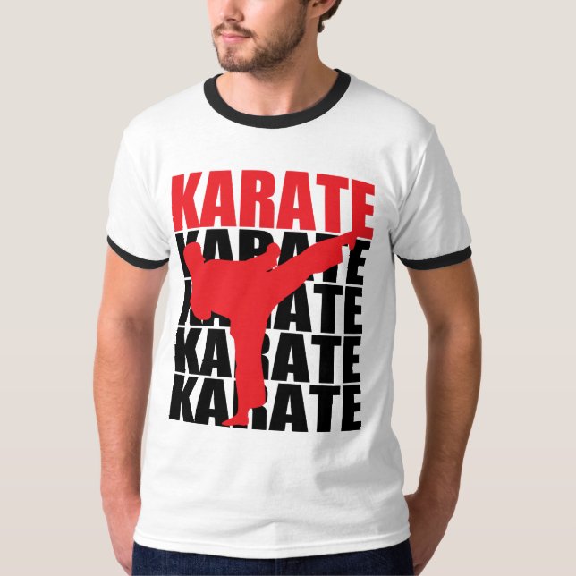 KarateT-tröja T Shirt (Framsida)