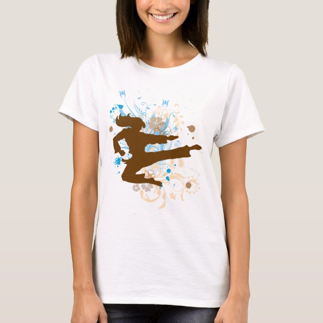 Karateutslagsplats Tee Shirt (Framsida)