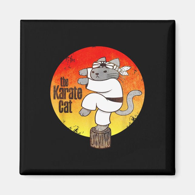 Karatkatt (nödlidande version) magnet (Framsidan)