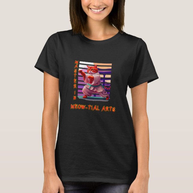 karatkatt t shirt (Framsida)