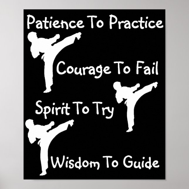 karatklass poster (Framsidan)