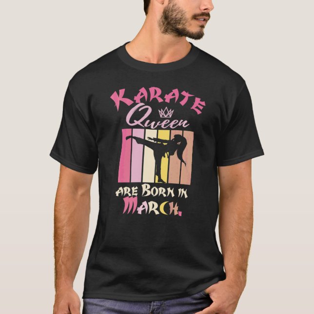 Karatkö föds i mars Kvinnor T Shirt (Framsida)