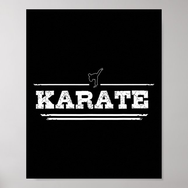 Karatpresenter för Karateka Poster (Framsidan)