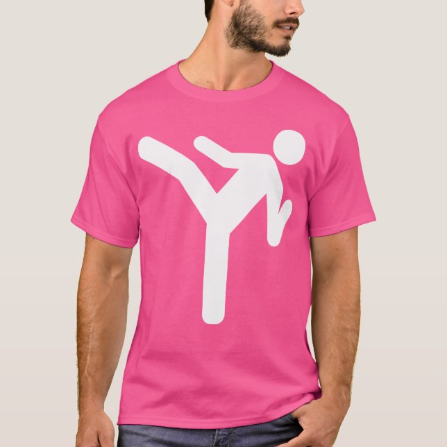 Karatsymbol T Shirt (Framsida)