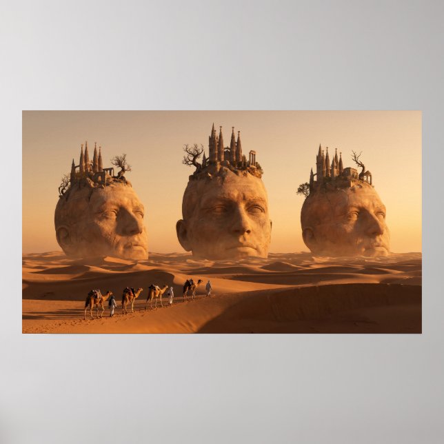 Karavan av förlorade själar i Silkendöken Poster (Framsidan)