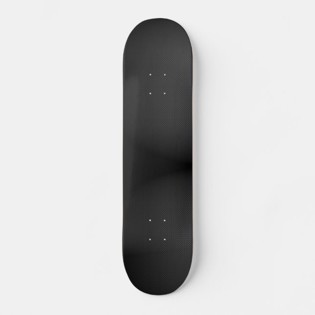 KARBON BLACK GRÅTT DOTS MÖRK MÖNSTER SKATEBOARD BRÄDA 19,5 CM (Framsida)
