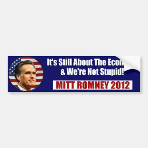 KARDAN är ROMNEY-Vi inte dumma Bildekal