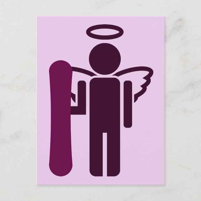 kardängel. vykort (Framsida)