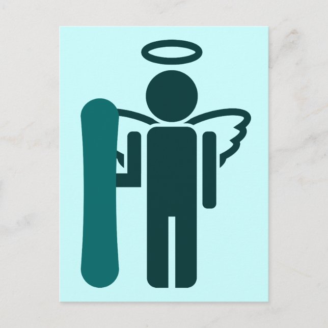 kardängel. vykort (Framsida)