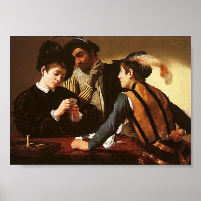 Kardformers, Caravaggio Poster (Framsidan)