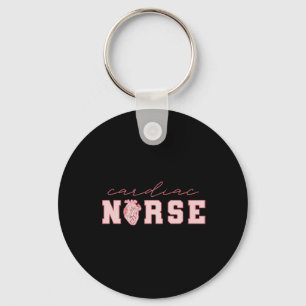 Kardiac Nurse Valentines Day Telemetry Nurse Cvic Nyckelring
