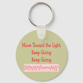 Kardiak/ER Nurse Funny V-Fib Rrytm Strip Nyckelring