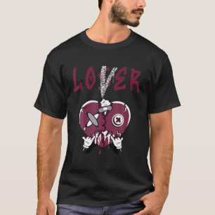 Kardinal 3S Tee Loser Älskare Drip Matching 3 Card