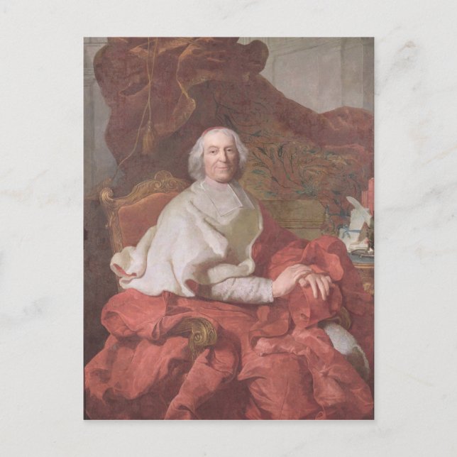 Kardinal Andre Hercule de Fleury Vykort (Framsida)