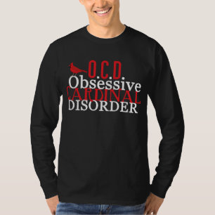 Kardinal belyst praktisk Mörk T Shirt