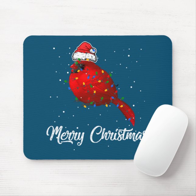 Kardinal Bird Jul Light Costume Cardinal Musmatta (Med mus)