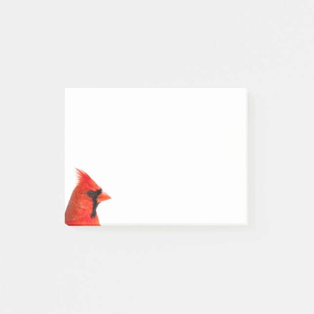 Kardinal Bird Post-it Block (Framsida)