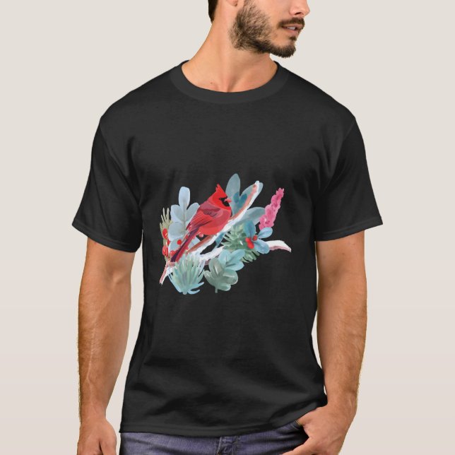 Kardinal Bird T Shirt (Framsida)