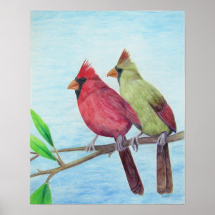 Kardinal Couple Poster