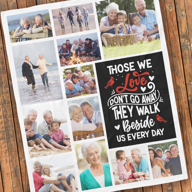 Kardinal Dikt Photos Memorial Keepsaké Fleecefilt (Skapare uppladdad)