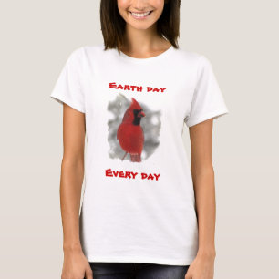 Kardinal Earth Day Shirt Tröja