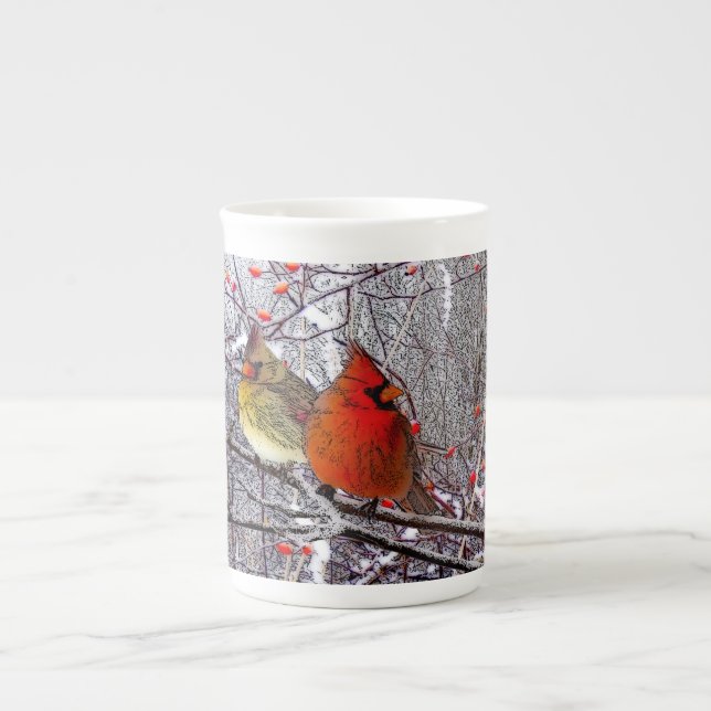 Kardinal Forest Bone China Mugg Benporslin Mugg (Framsidan)