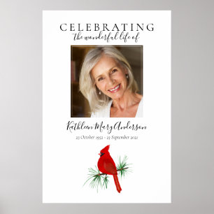 Kardinal Funeral Poster